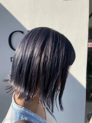 ショート カラー SARA古賀店 かすみ🐬🩵のヘアスタイル