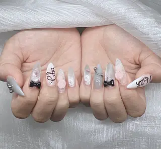 ネイル Lee Nails チップ長さだし専門店のネイルデザイン