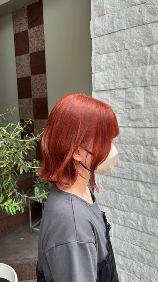 カラー EARTH 田端咲希のヘアスタイル