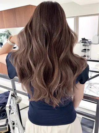 ロング 艶髪ハイトーン 💎凜💎のヘアスタイル