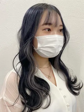 ロング カラー ブリーチダブルカラー 【koide】のヘアスタイル