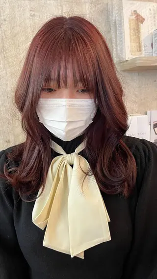 ロング カラー 🇰🇷韓国ヘア 🇰🇷ナミユウのヘアスタイル