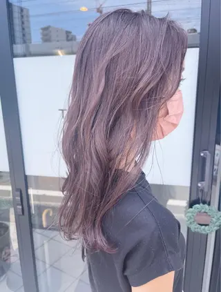 セミロング カラー ダブルカラー /まつ毛パーマ🎀のヘアスタイル