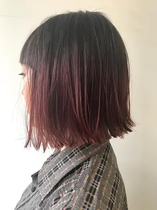 ショート カラー 【azure横浜】 🧸misaki🌸のヘアスタイル