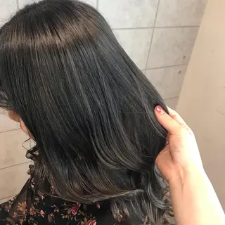 ロング カラー knock【ノック】所属・烏丸韓国ヘア🇰🇷 ayaka🎀のヘアスタイル