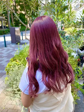 ロング カラー 平野葵🎀 hair/nailのネイルデザイン
