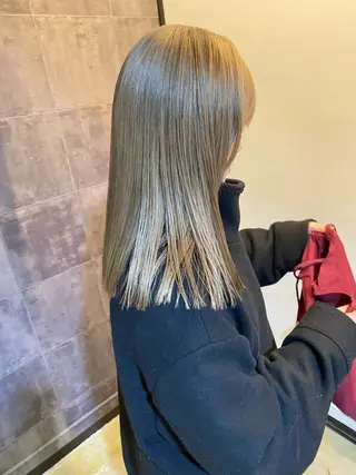 セミロング カラー ヘアアレンジ 広島/ボブ/レイヤー 🌿‬wakabaのヘアスタイル