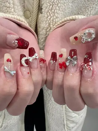 ネイル 🩷120%可愛い 保証🎀fein.のネイルデザイン