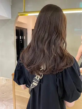 セミロング レイヤーカット/暖色 カラー/mao🎀のヘアスタイル