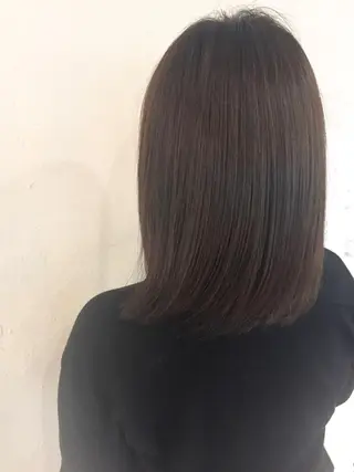 ミディアム カラー 髪質改善 suzukiのヘアスタイル