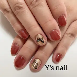 ネイル 手書きが得意🖌️ Y’s  nailのネイルデザイン