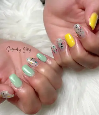 ネイル infinity skyのネイルデザイン