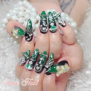 ロング カラー ヘアアレンジ メンズ キッズ ネイル 🎀Sense Nail渋谷店🎀のネイルデザイン