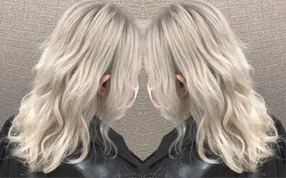 ミディアム カラー ヘアアレンジ アンドウ ユウ/ レイヤーカット/韓国のヘアスタイル