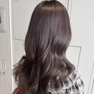 セミロング カラー ヘアアレンジ 💗💗韓国レイヤー yu-ki💗💗のヘアスタイル