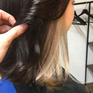 セミロング ヘアアレンジ current所属・✨カット美容師 💡高橋優也💡のヘアスタイル