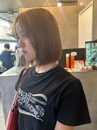 カラー Haru/THREE …by velvetのヘアスタイル