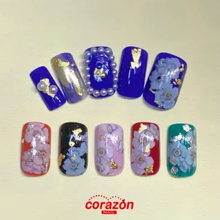 ネイル corazon所属・ネイリスト aicoのネイルデザイン