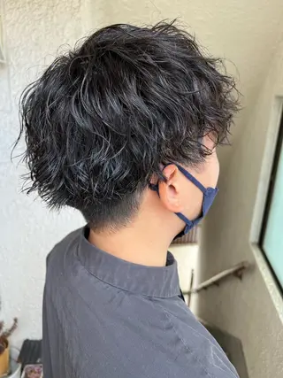 パーマ メンズ 似合わせカット ▫️ｲﾁｶ🌻のヘアスタイル