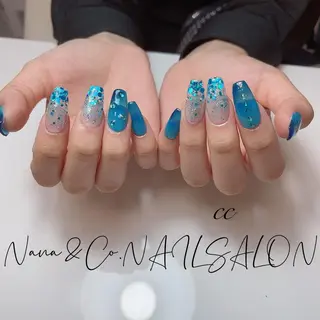 カラー ネイル C C🌼のネイルデザイン