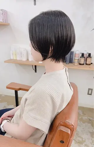 ショート カラー ショートヘア、ボブ こやさん コヤマのヘアスタイル