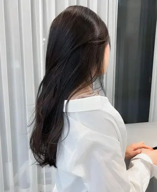 ロング 🤍🤍韓国ヘア おたけ🤍🤍のヘアスタイル