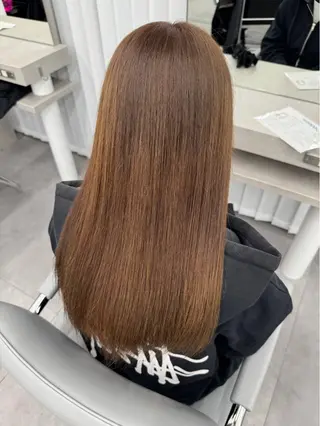 ロング カラー 🎀ブリーチ🎀 艶カラー/yukiのヘアスタイル