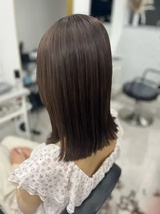 セミロング カラー 🫧ぷる艶カラー🫧 Yuubi🦩のヘアスタイル