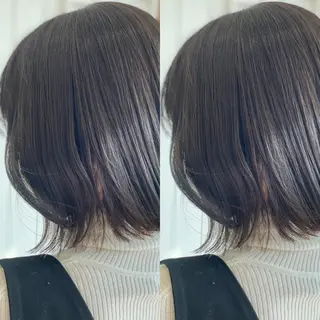 ミディアム カラー Snaly カラー特化ページのヘアスタイル