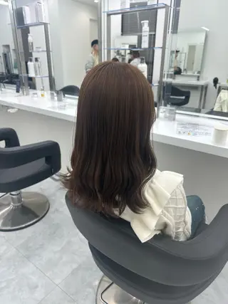 ミディアム カラー ガーリーstyle ❤︎misaki🏹のヘアスタイル