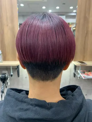 ショート カラー memento 斎藤大覚のヘアスタイル