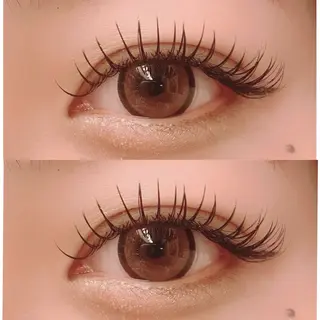 マツエク・マツパ 束感まつげ🤍 hikaruのマツエク・マツパデザイン
