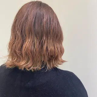 ミディアム 💎レイヤー／メンズ 💎沢田琴音のヘアスタイル