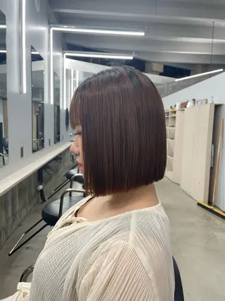 ショート Hair salon BOB所属・🎀︎maho/暖色 /レイヤーカット‎のヘアスタイル