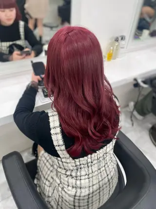 セミロング カラー 💗トレンドモテヘア Natsumi 💗のヘアスタイル