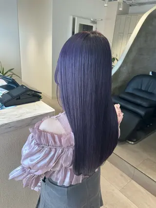 ロング ior北千住【イオール】所属・YU(ハイトーン/ ブリーチカラー)のヘアスタイル