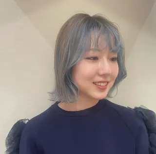 カラー 🩷愛咲🩷レイヤー /透明感カラーのヘアスタイル