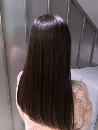 カラー 🐈‍⬛JUMI /透明感カラー/🩶のヘアスタイル