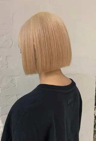 ショート カラー パーマ/ボブ /レイヤー チヒロのヘアスタイル