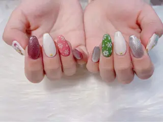 ネイル MiKi Nai池袋 長さだし得意のネイルデザイン