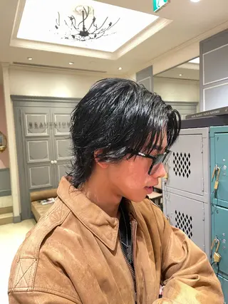 メンズ 大阪梅田 稲葉利也斗のヘアスタイル