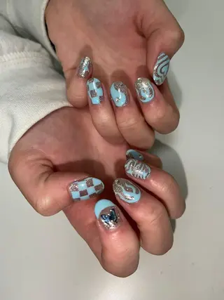 ネイル デザインカラー 🎀REINA🎀のヘアスタイル