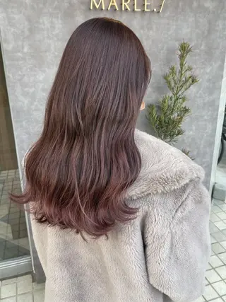 ロング 竹田 紀美のヘアスタイル