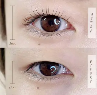 マツエク・マツパ be.perch所属・eye MIHOのマツエク・マツパデザイン