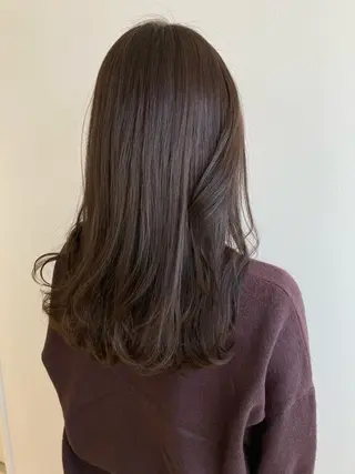 ロング カラー nono/パーマ /顔まわりカット🐈のヘアスタイル