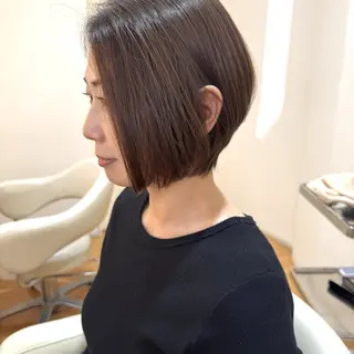 ショート カラー 湯浅 了一のヘアスタイル