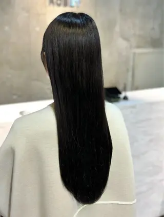 ロング 関口然 【暖色/寒色カラー】のヘアスタイル