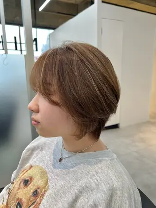 ショート カラー 伊藤　優悟 /白髪ぼかしのヘアスタイル