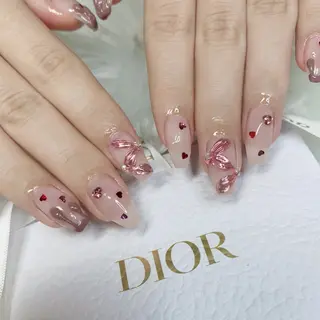 ネイル La neige* yuki 🥯🍑のネイルデザイン