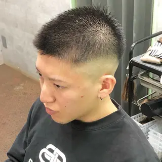 メンズ Le'a所属・渋谷/フェード/ 國分 翔のヘアスタイル